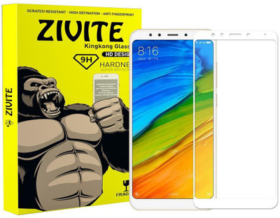 ZIVITE Edge To Edge Tempered Glass for Mi Redmi Note 5 Pro(Pack of 1)