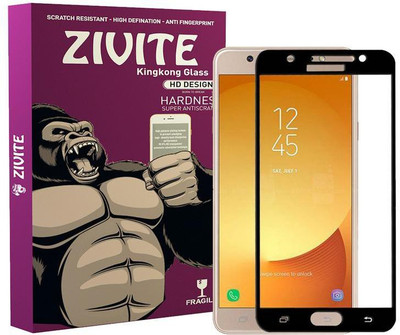 ZIVITE Edge To Edge Tempered Glass for Samsung Galaxy On Max(Pack of 1)