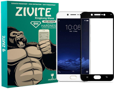 ZIVITE Edge To Edge Tempered Glass for VIVO V5S(Pack of 1)