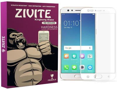 ZIVITE Edge To Edge Tempered Glass for Oppo A57(Pack of 1)
