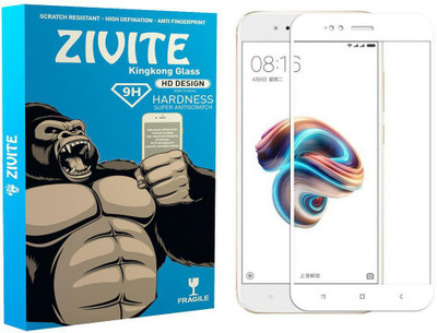 ZIVITE Edge To Edge Tempered Glass for Mi 5X(Pack of 1)