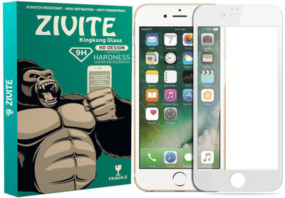 ZIVITE Edge To Edge Tempered Glass for Apple iPhone 8 Plus(Pack of 1)