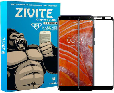 ZIVITE Edge To Edge Tempered Glass for Nokia 3(Pack of 1)