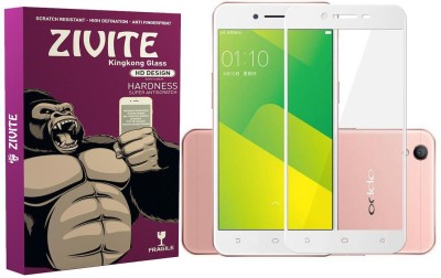 ZIVITE Edge To Edge Tempered Glass for Oppo A37(Pack of 1)