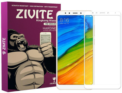 ZIVITE Edge To Edge Tempered Glass for Mi Redmi Note 5(Pack of 1)