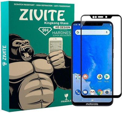 ZIVITE Edge To Edge Tempered Glass for Moto P30 Note(Pack of 1)