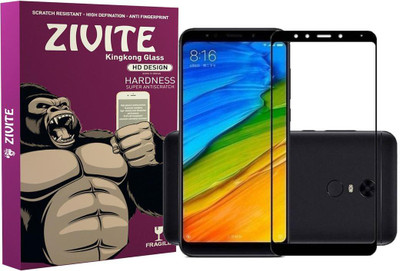 ZIVITE Edge To Edge Tempered Glass for Mi Redmi 5 Plus(Pack of 1)