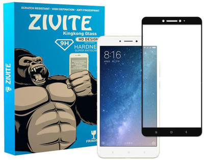ZIVITE Edge To Edge Tempered Glass for Mi Max 2(Pack of 1)