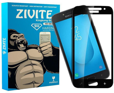 ZIVITE Edge To Edge Tempered Glass for Samsung Galaxy J2 2018(Pack of 1)