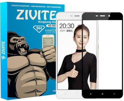 ZIVITE Edge To Edge Tempered Glass for Mi Redmi 4(Pack of 1)