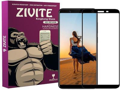 ZIVITE Edge To Edge Tempered Glass for VIVO Y71(Pack of 1)