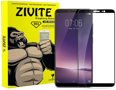 ZIVITE Edge To Edge Tempered Glass for VIVO V7 Plus(Pack of 1)