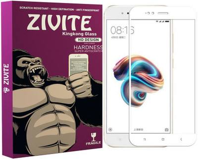 ZIVITE Edge To Edge Tempered Glass for Mi Redmi Note 5A(Pack of 1)