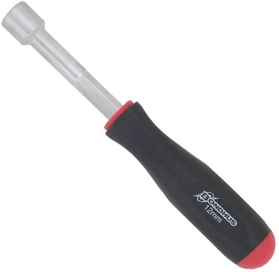 BONDHUS 48480 12mm Hollow Shaft Nut Driver Tagged & Barcoded Ratchet Screwdriver(Pack of 1)