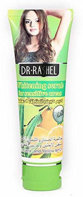 

Dr. Rashel WHITENING SCRUB FOR SENSITIVE AREAS WITH ALOE VERA AND YELLOW LEMON Scrub(80 ml)