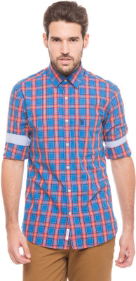 

U.S. Polo Assn. Men's Checkered Casual Red, Blue Shirt