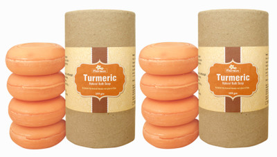 

Florous Turmeric Natural Bath Soap ( 8 x 100 gm )(800 g)