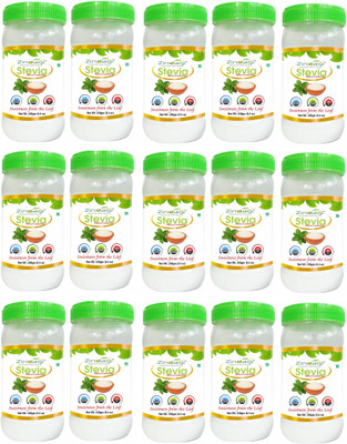 

Zindagi Stevia Powder - Stevia White Powder - Stevia Sachets - Sugarfree Stevia Leaves Powder (Pack Of 15) Sugar(240 g, Pack of 15)