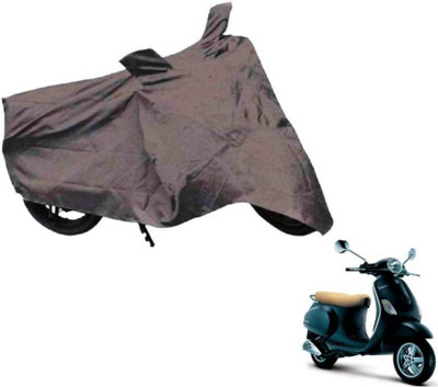 COVERPLANET Two Wheeler Cover for Piaggio(Vespa, Grey)