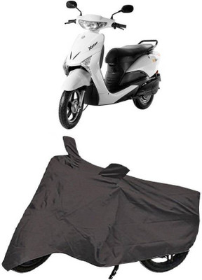 COVERPLANET Two Wheeler Cover for Hero(Yo Style, Grey)