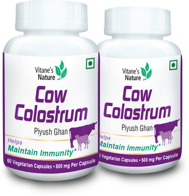 

Vitane Cow Colostrum Combo Pack - Helps Maintain Immunity (Piyush Ghan)(500 mg)