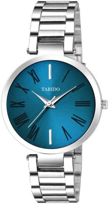 Tarido TD2524SM04 New Generation Blue Dial Silver stainless steel Strap Wrist Analog Watch  - For Women