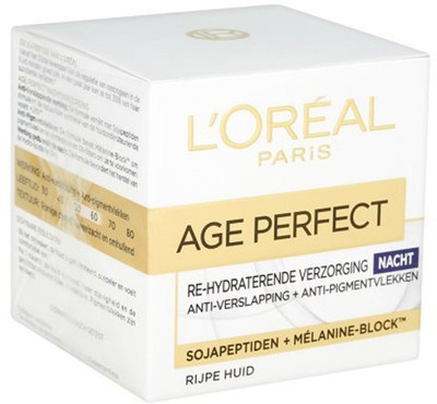

L'Oreal Paris Age Perfect Re-Hydrating Care Night 50 ml Imported from the Netherlands(50 ml)