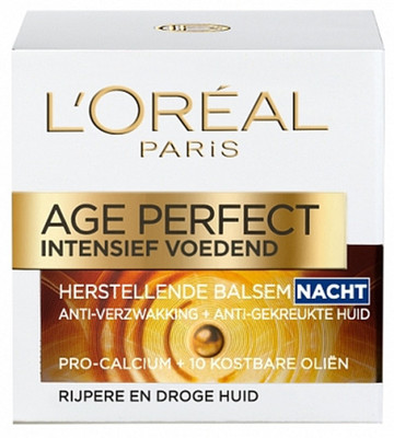 

L'Oreal Paris Expert Skin Age Perfect Nutrition Intense Repairing Night Balm Imported from the Netherlands(50 ml)