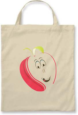 

Rawpockets ' Creative-Apple ' - Natural Colour Tote Bag Multipurpose Bag(Beige, 12 inch)