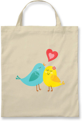 

Rawpockets ' Lovely Cuckoo's ' - Natural Colour Tote Bag (Nursery/Play School) Multipurpose Bag(Beige, 12 inch)