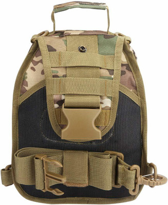 

Divinext Shoulder Tactical Military Bag Pouch Waterproof Multipurpose Bag(Multicolor, 9 inch)