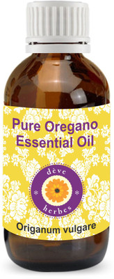 

Deve Herbes Pure Oregano Essential Oil (Origanum vulgare) 100% Natural Therapeutic Grade Steam Distilled(100 ml)