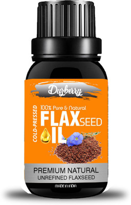 

duzberry Organics 100% Pure & Natural Flaxseed oil(20 ml)(20 ml)