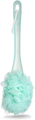 

deziine Bath Sponge & Brush with Long Handled, Exfoliating Bath & Shower Loofah Body Back Brush scrubber soft shower.