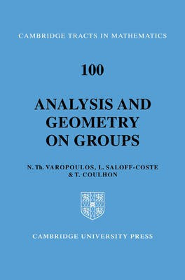 Analysis and Geometry on Groups(English, Paperback, Varopoulos Nicholas T.)