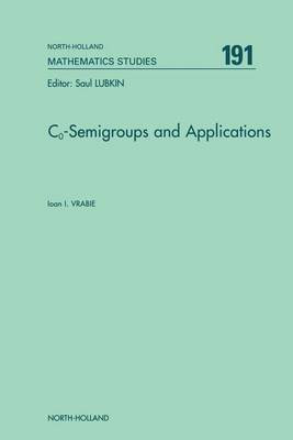 Co-Semigroups and Applications(English, Electronic book text, Vrabie I I)