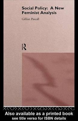 Social Policy(English, Electronic book text, Pascall Gillian)