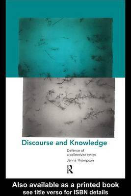 Discourse and Knowledge(English, Electronic book text, Thompson Janna)