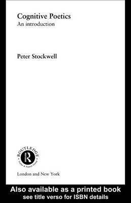 Cognitive Poetics(English, Electronic book text, Professor Stockwell Peter)