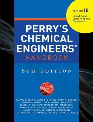 Perry's Chemical Engineer's Handbook, 8th Edition, Section 18(English, Electronic book text, Genck Wayne J)