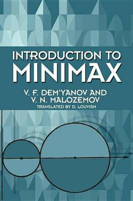 Introduction to Minimax(English, Electronic book text, Demyanov V F)
