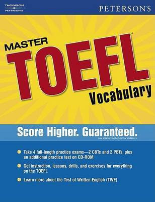 Peterson's Master TOEFL Vocabulary(English, Paperback, unknown)