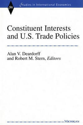 Constituent Interests and U.S. Trade Policies(English, Electronic book text, Deardorff Alan Verne)