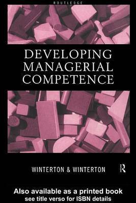 Developing Managerial Competence(English, Electronic book text, Winterton Jonathan)