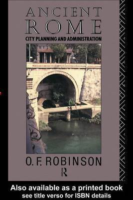 Ancient Rome(English, Electronic book text, Reader in Law Robinson O F)