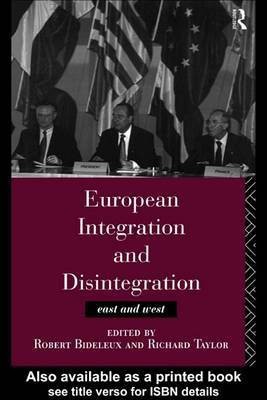 European Integration and Disintegration(English, Electronic book text, unknown)