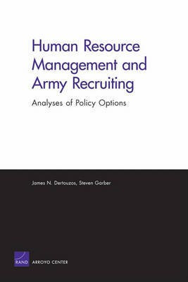 Human Resource Management and Army Recruiting(English, Electronic book text, Dertouzos James N)