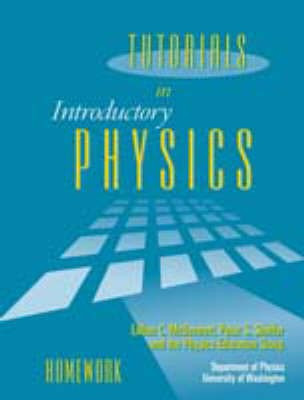 Tutorials in Introductory Physics(English, Paperback, McDermott Lillian)