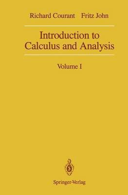 Introduction to Calculus and Analysis(English, Hardcover, Courant Richard)