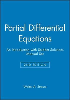 Partial Differential Equations: Textbook and Student Solutions Manual(English, Hardcover, Strauss Walter A.)